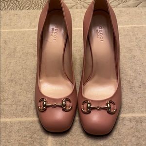 Pink Gucci Heels